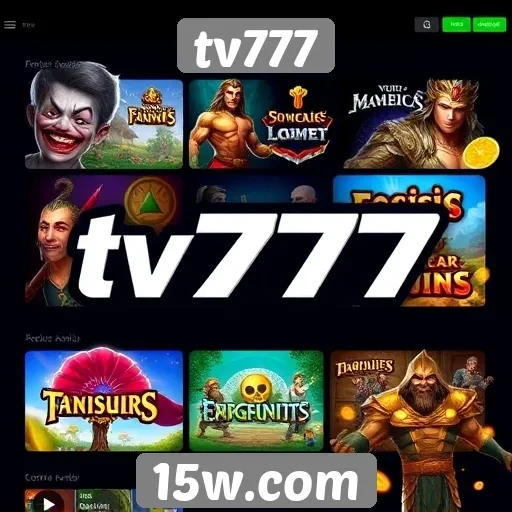 tv777 oferece variedade de jogos para todos os gostos