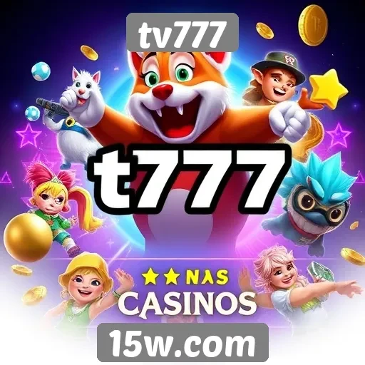 Diversidade de jogos disponíveis no tv777