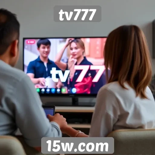 Interatividade e experiência do usuário no site tv777